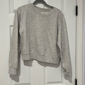 Fabletics Cropped Crewneck Sweatshirt
